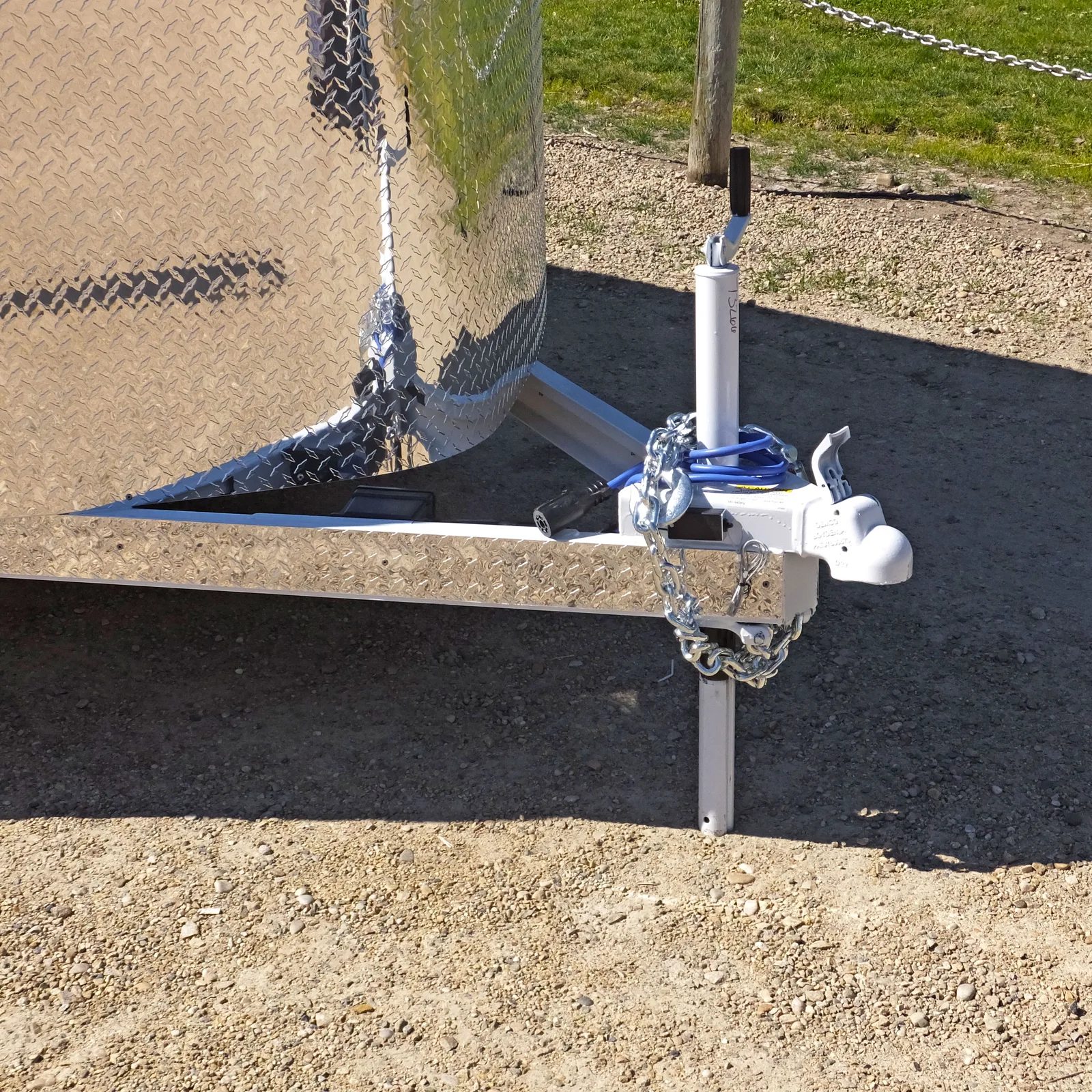 Demco EZ Latch Coupler and Rock Guard.